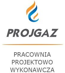 PROJGAZ Pracownia Projektowo – Wykonawcza Logo